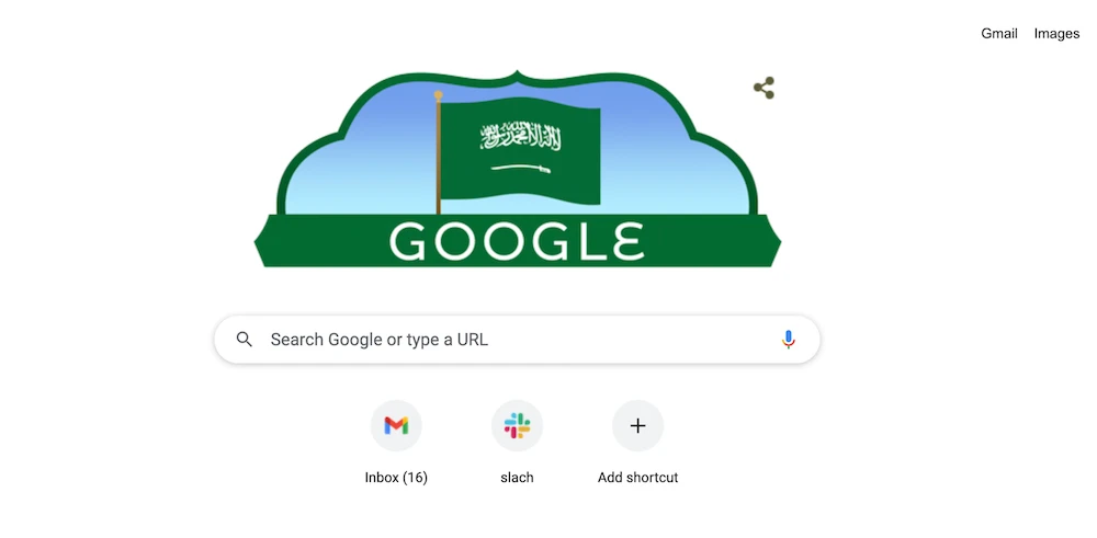 Google celebrates Saudi National Day with Doodle