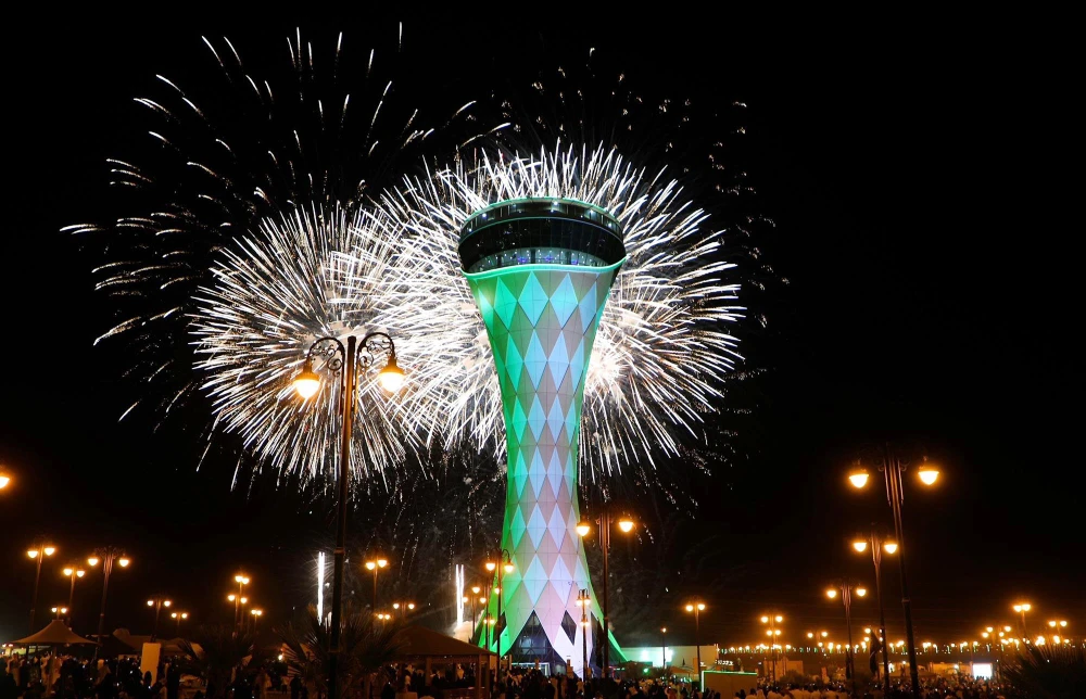 Saudi Arabia celebrates 92nd National Day with various entertainment festivals and military parades. (SPA)