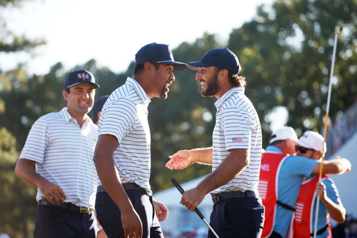 Homa’s heroics turn close day into US rout in Presidents Cup