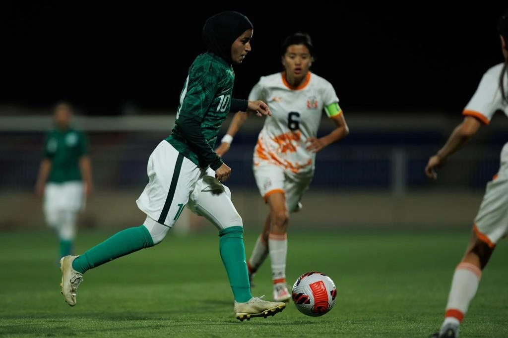 Saudi women’s team draw 3-3 with Bhutan in first ever international at home