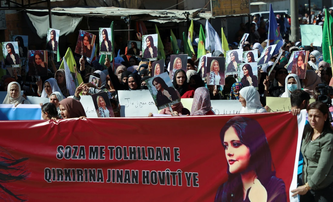 The physical toll of the torture inflicted caused 22-year-old Mahsa Amini to lose her vision and pass out. (File/Reuters)
