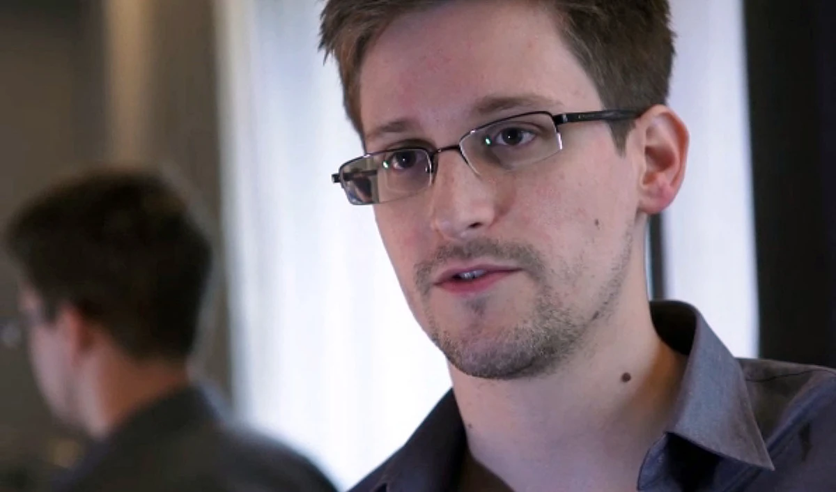 In this file still frame grab recorded on June 6, 2013 and released to AFP on June 10, 2013, US whistleblower Edward Snowden speaks during an interview with The Guardian newspaper at an undisclosed location in Hong Kong. (The Guardian via AFP)