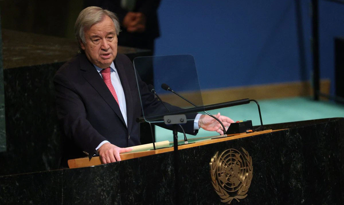 United Nations Secretary-General Antonio Guterres. (Reuters)