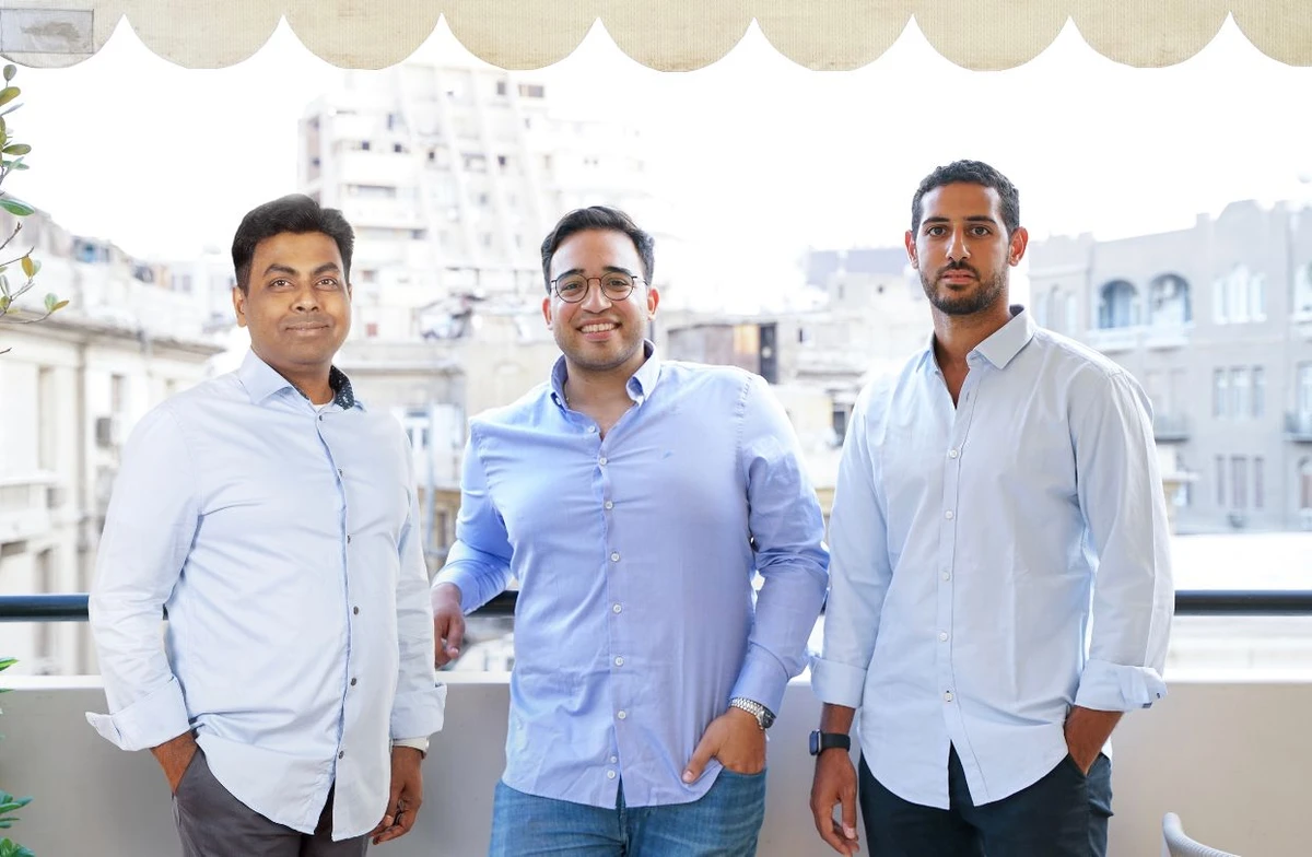 Partment Founders - Nadim Nagui, Ahmed Raggal, and Chinmaya Das (Supplied)