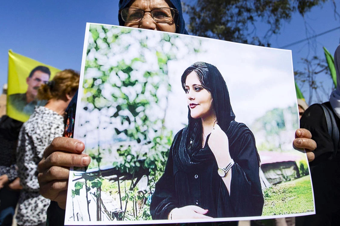 A wave of unrest has rocked Iran since 22-year-old Mahsa Amini died on September 16 after her arrest by the morality police in Tehran for reportedly failing to observe the Islamic republic’s strict dress code for women. (File/AFP)