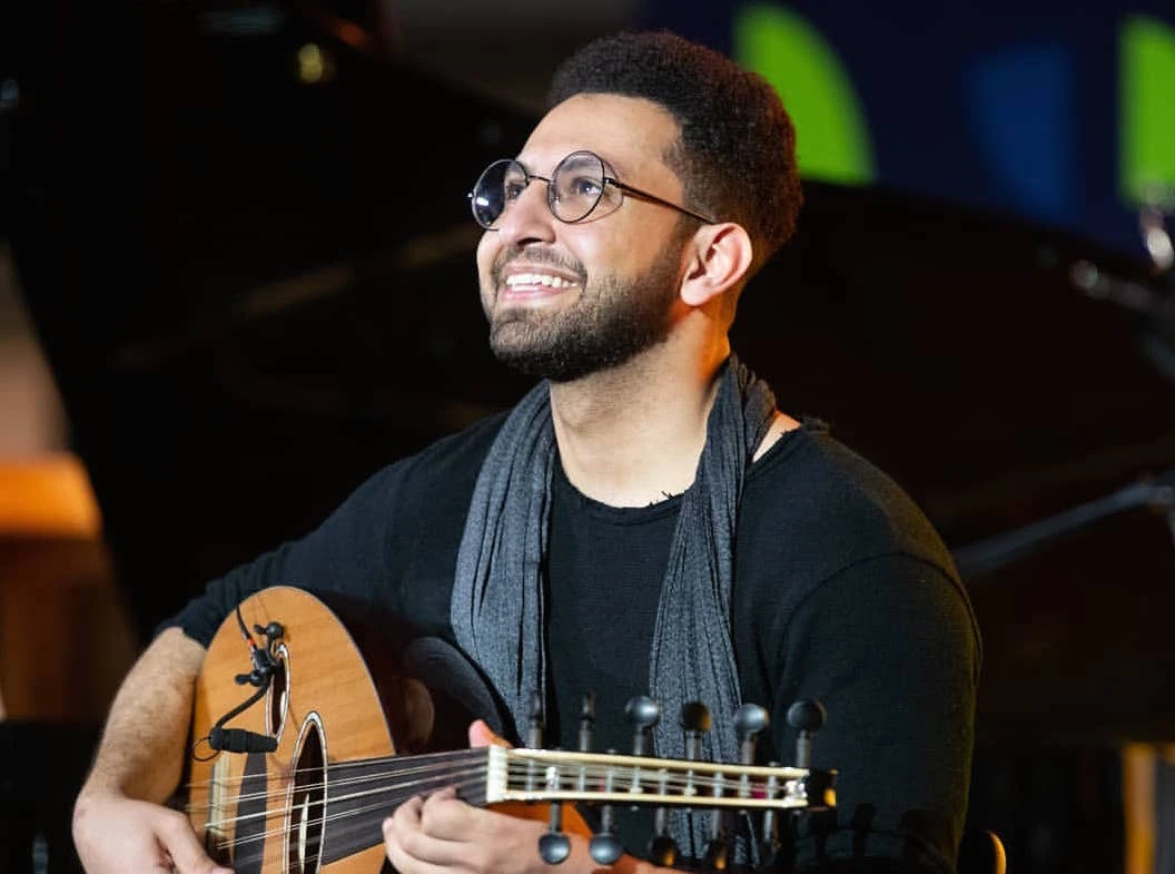 Ahmed Alshaiba shot to fame for his oud renditions of hit international songs. (Instagram)