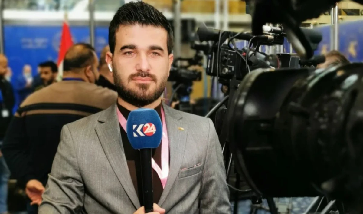 Soran Kamaran, Kurdistan 24 correspondent. (Kurdistan 24)