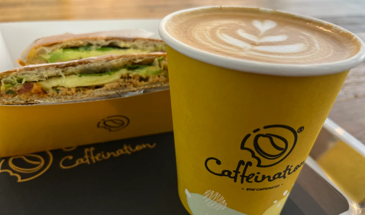 Caffeination’s main Alkhobar branch is open from 5.30 a.m. till midnight most days. A soft opening was held recently for their second branch, which is located in Riyadh in Larsen Valley. (AN photo by Jasmine Bager)