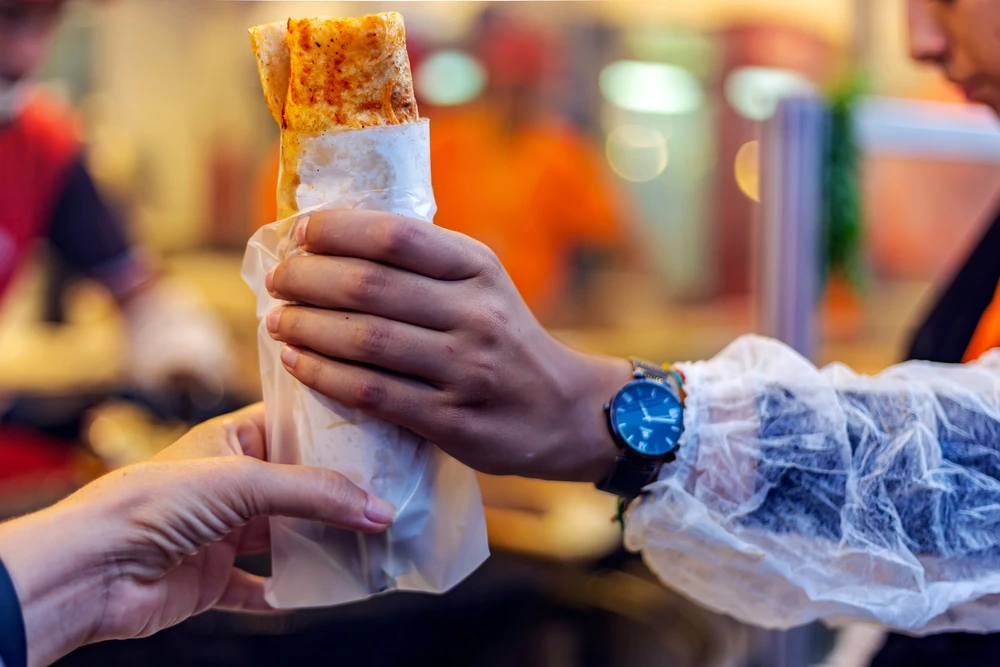 It offers a gourmet kebab made with beef, local vegetables, and the option of a homemade tahini or spicy tomato sauce. (Shutterstock)