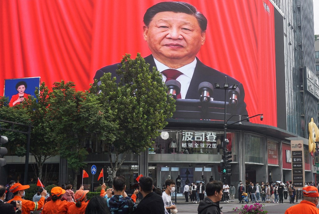 The 20th Chinese Communist Party Congress is to re-elect President Xi Jinping. (AFP)