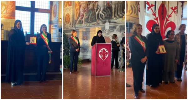 Arab News | UAE’s Sheikha Fatima bint Mubarak receives Florence’s ...