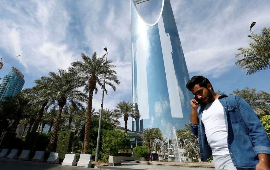 The Kingdom Centre in Riyadh, Saudi Arabia, Nov. 5, 2017. (Reuters)