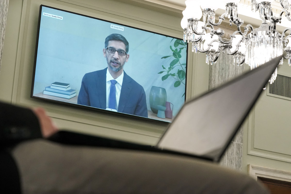 Google CEO Sundar Pichai has mentioned about recent developments in Google’s PaLM. (AFP)