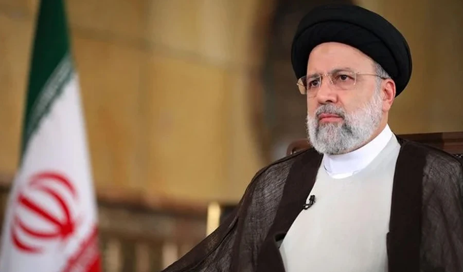 The two candidates viewed as favorites to replace Khamenei are his son Mojtaba and President Ebrahim Raisi, above. (AFP)