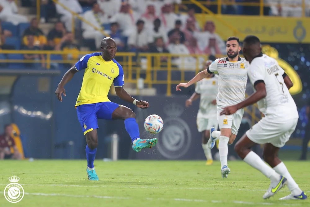Jeddah giants Al-Ittihad had to settle for a share of the spoils in a ‘Saudi Classico’ stalemate with Al-Nassr. (Twitter/@AlNassrFC)