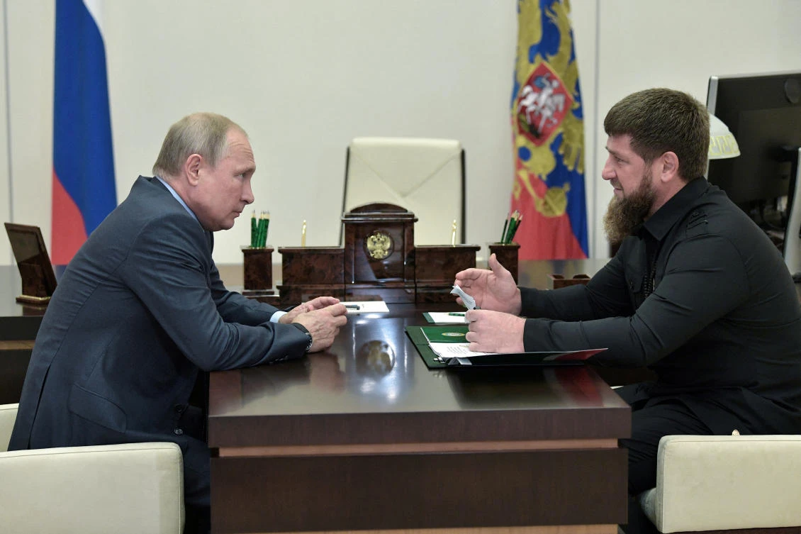 Chechnya’s Kadyrov says sending teenage sons to Ukraine front