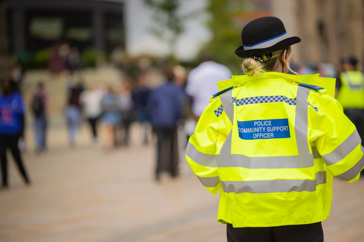 West Midlands Police responded to reports of a large group of men fighting, some armed with knives outside the Jamiah Masjid and Institute in Coventry. (West Midlands Police)
