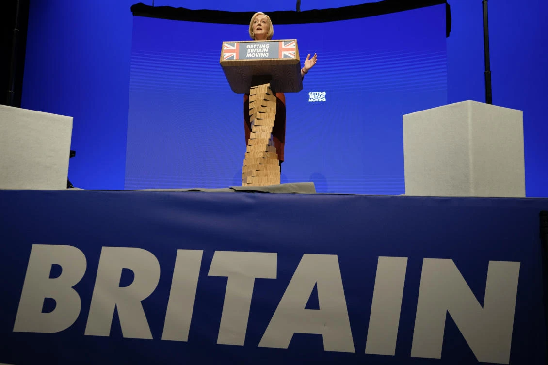 Liz Truss pledges to steer Britain through ‘stormy days’