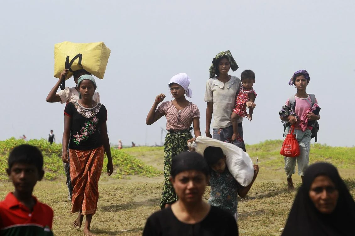 More than half of those forced to flee are in the country’s northwest Sagaing region, which has seen some of the fiercest fighting. (Reuters file photo)