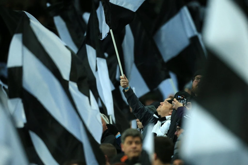 For loyal Newcastle fans, there is hope of winning a trophy after the Saudi-backed purchase. (AFP file photo)