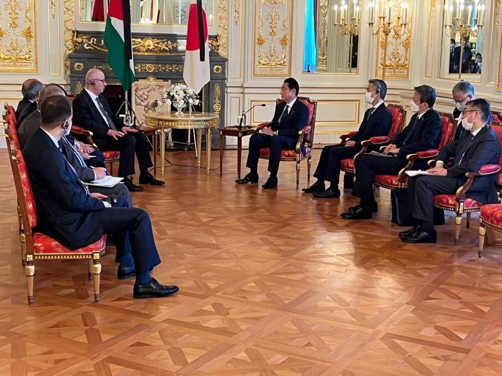 Japan recognizes ‘right of Palestine to establish an independent state’