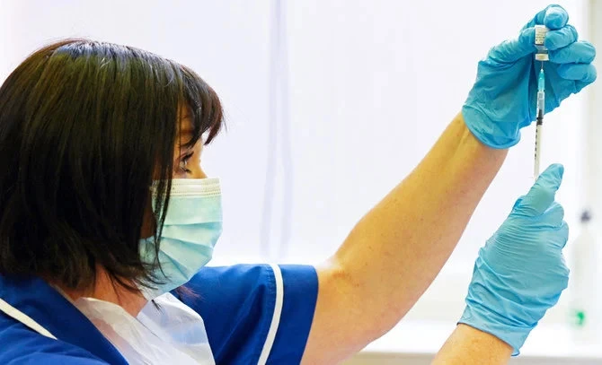 More than 68 million COVID-19 vaccine doses have been administered since the Kingdom’s immunization campaign began, with more than 25 million people fully vaccinated. (AFP/File)