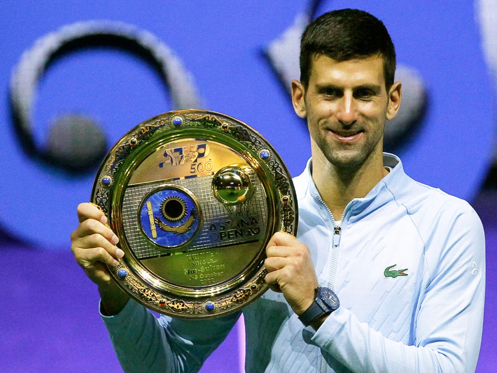 Djokovic takes 90th career title with Astana victory
