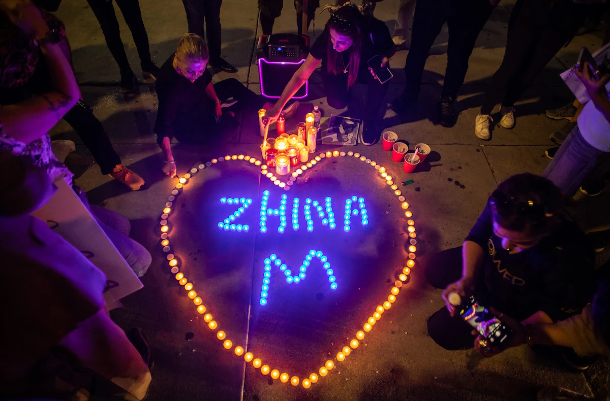 Mahsa Amini's loved ones called her Zhina, a Kurdish name prohibited in Iran. (File/AFP)