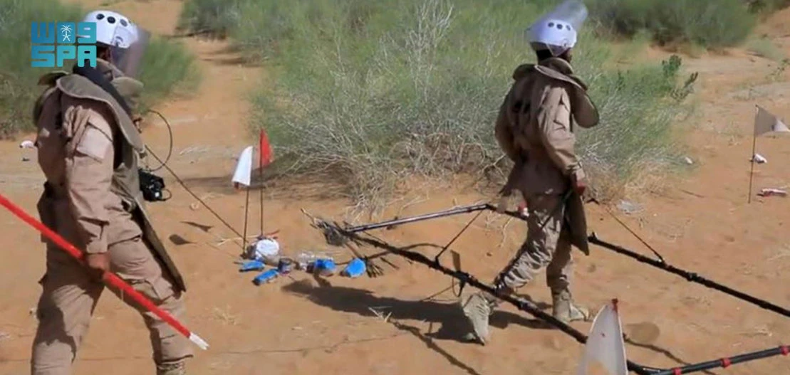 Saudi project clears 739 Houthi mines in Yemen