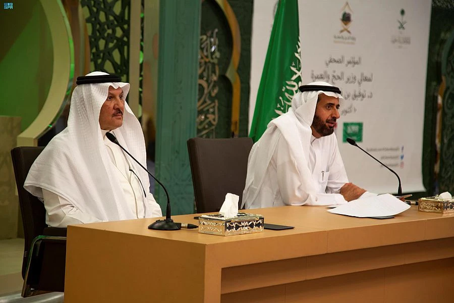 Minister of Hajj and Umrah, Tawfiq bin Fawzan Al-Rabiah, announces the lifting of all health restrictions for Egyptian Umrah performers.