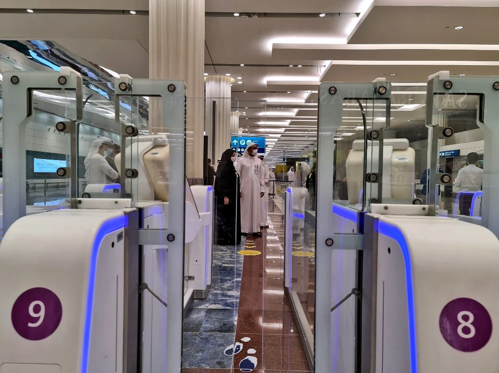 The electronic service aims to facilitate the issuance of emergency passports to Emiratis. (AFP)