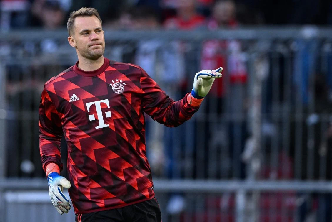 Bayern Munich’s German goalkeeper Manuel Neuer will miss their Champions League match against Viktoria Plzen because of a bruised shoulder. (AFP)