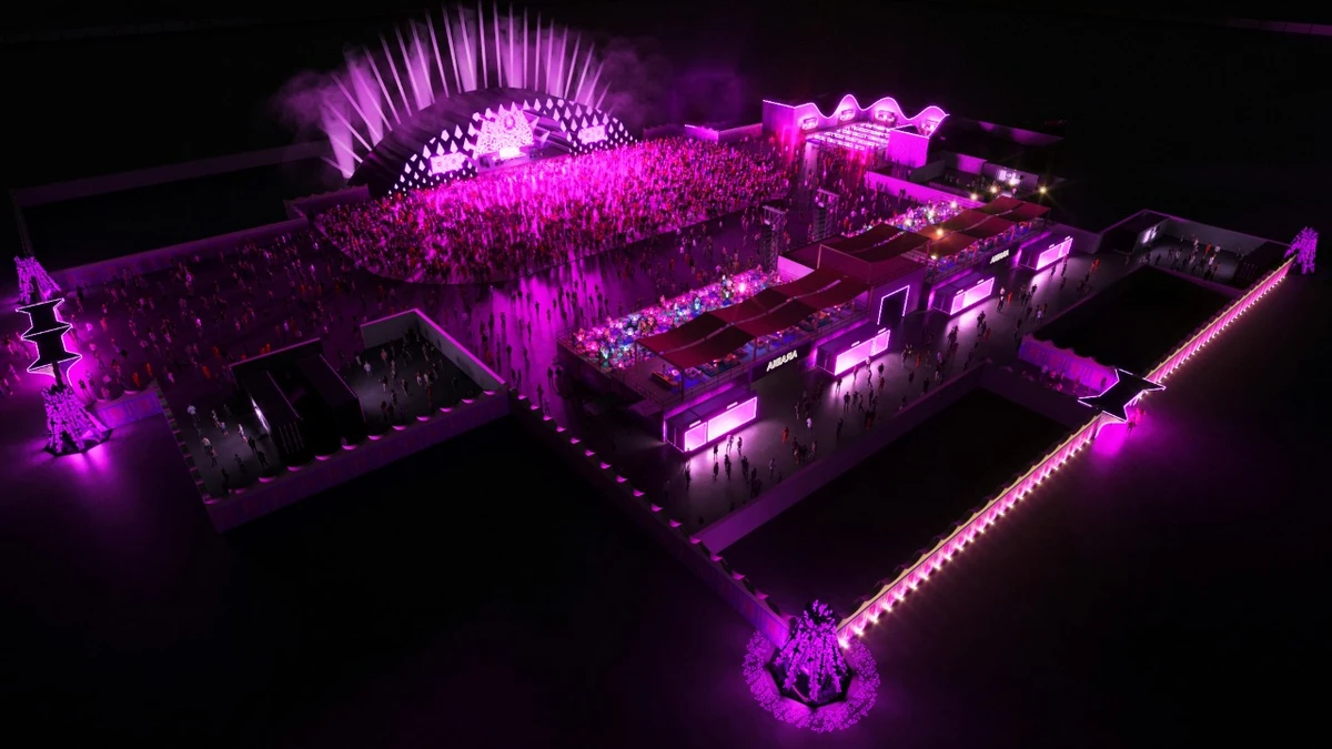 ARAVIA, a series of concerts set to take place at Qatar’s Al Rihla venue during the 28-day FIFA World Cup season, will take place from Nov. 21 until Dec. 18. (Supplied)
