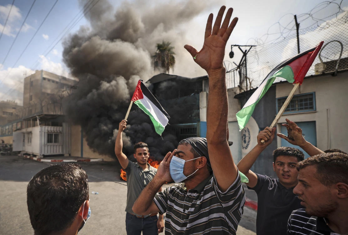 Tensions in east Jerusalem have been surging this week as police have conducted intensive searches in one neighborhood for the perpetrator behind a deadly shooting earlier this week that killed a soldier. (File/AFP)