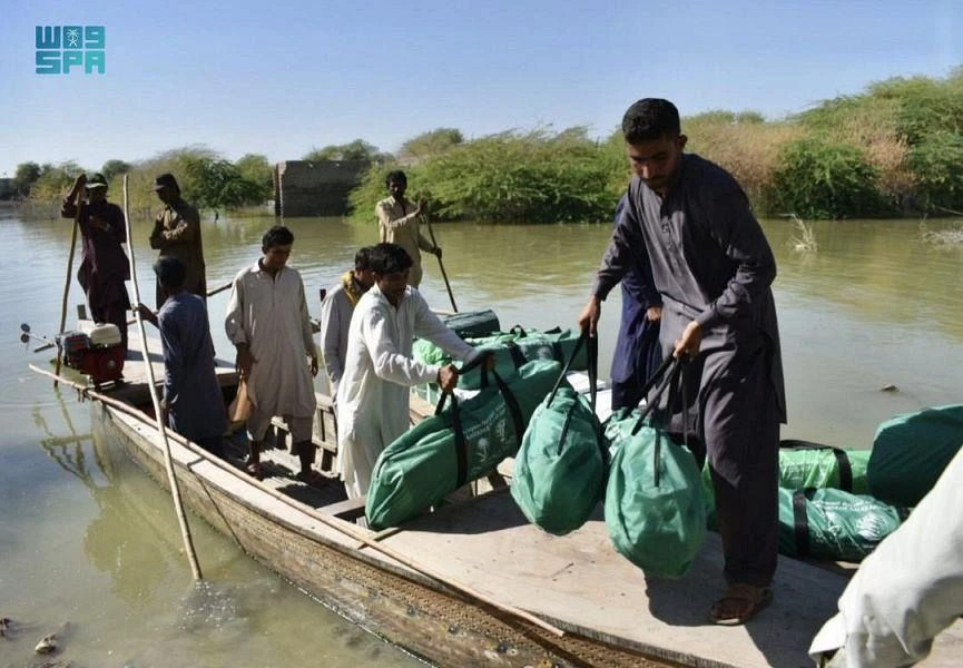 The recent delivery comes as part of King Salman bin Abdulaziz Al Saud’s directives to support the Pakistani people who have been affected by torrential rains and floods. (SPA)