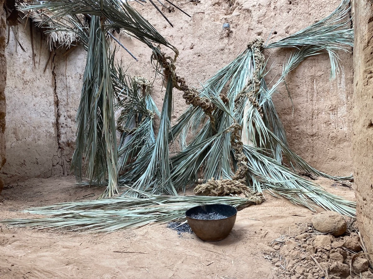 Sara Favriau, Ruban de Möbius (“Möbius Strip”), 2022, Mabiti AlUla, The Oasis Reborn Art residency 1. (Supplied)