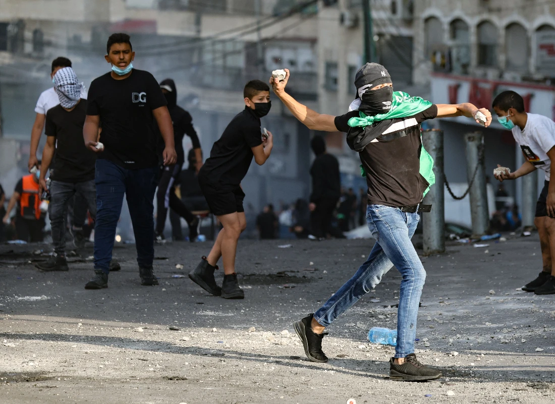 The Saudi foreign ministry reiterated the Kingdom’s “unwavering support” for the Palestinian people. (File/AFP)