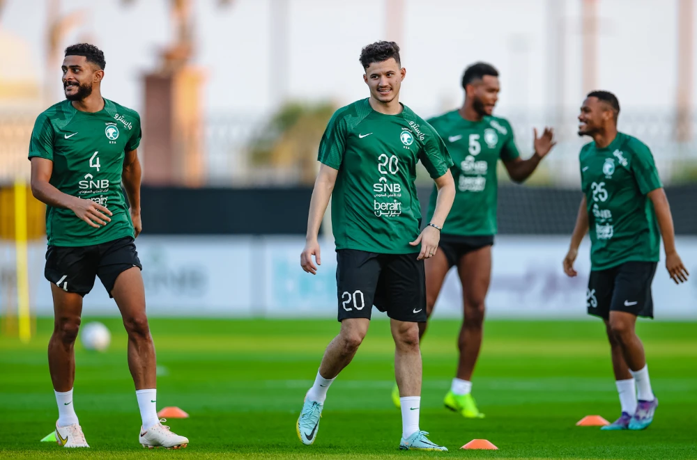 The team’s next session at Emirates Palace Stadium will be at 4:00 p.m. Saudi time on Thursday. (Supplied)