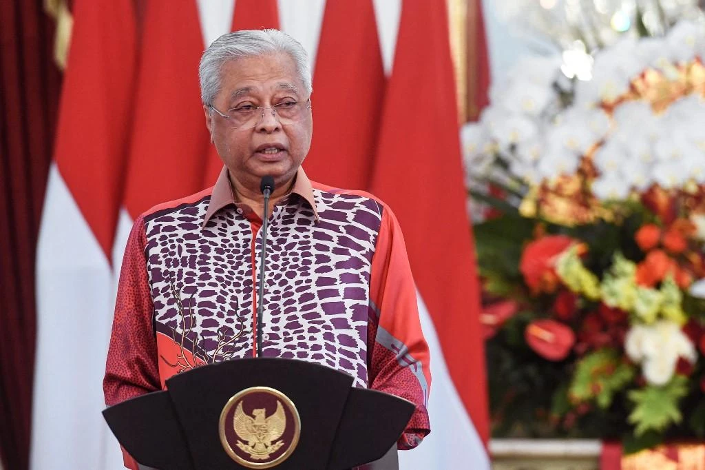 Malaysia’s Prime Minister Ismail Sabri Yaakob said an election would end years of political instability. (AFP)