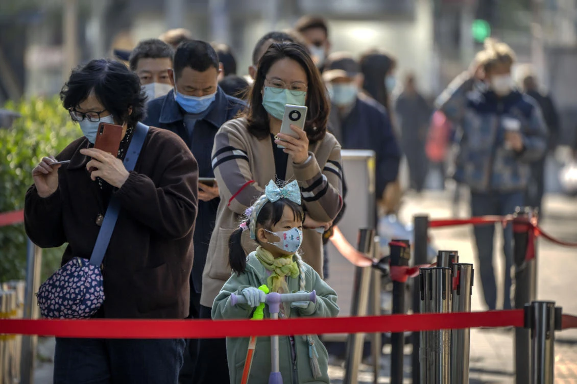 Beijing, a city of 21 million people, on Thursday reported 18 new locally transmitted cases for the previous day, bringing the tally for the past 10 days to 197. (AP)