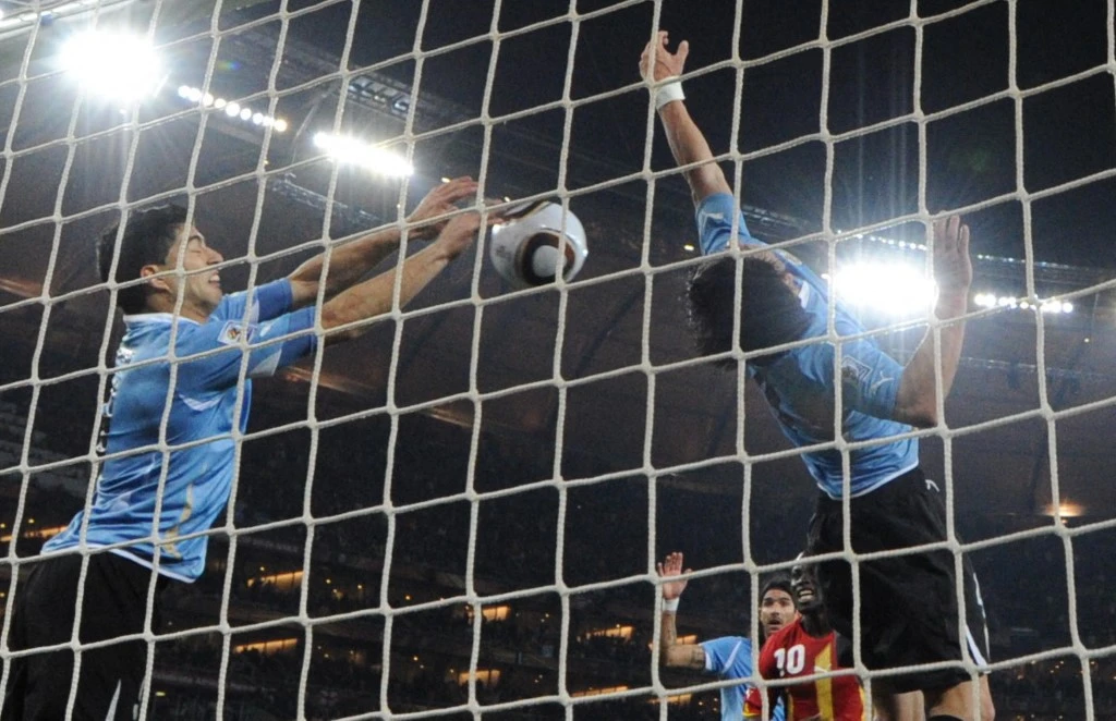 Ghana will be hoping to avenge their infamous loss to Uruguay in the quarter-finals of the 2010 World Cup, a match remembered for Luis Suarez’s late handball and sending off. (AFP file photo)