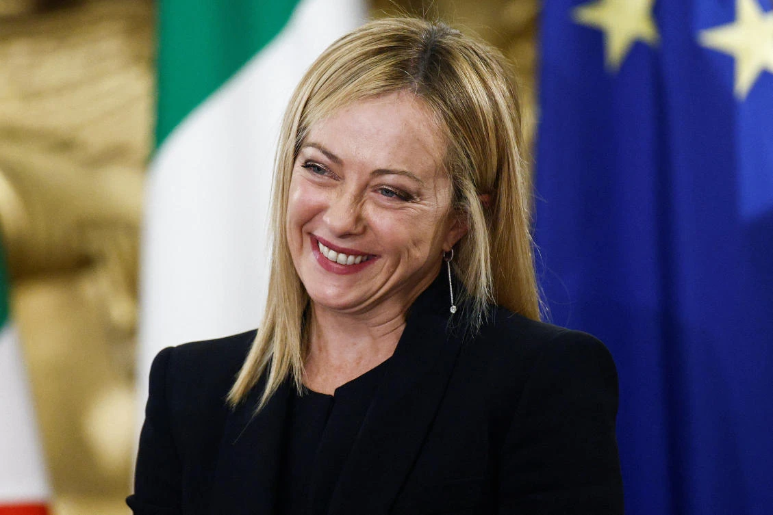 She is the first woman to be the nation’s premier. (Reuters)