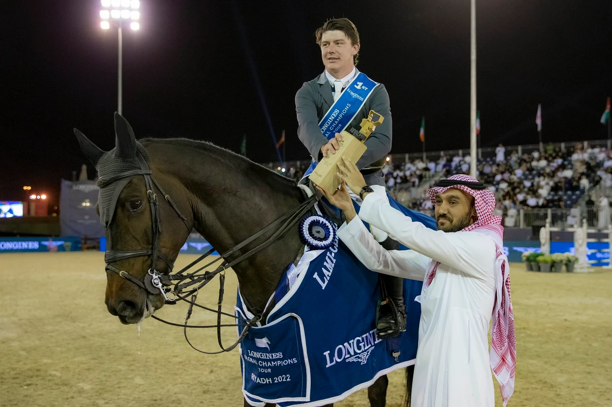 Saudi sport minister crowns Ben Maher winner of Longines championship