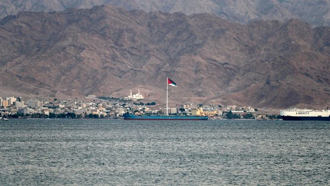 The National Water Carrier Project will produce roughly 300 million cubic meters of desalinated water annually in Aqaba. (AFP/File Photo)