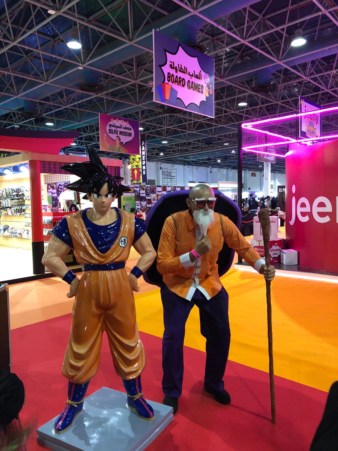 Cosplayers steal the show on final day of Comic Con Arabia