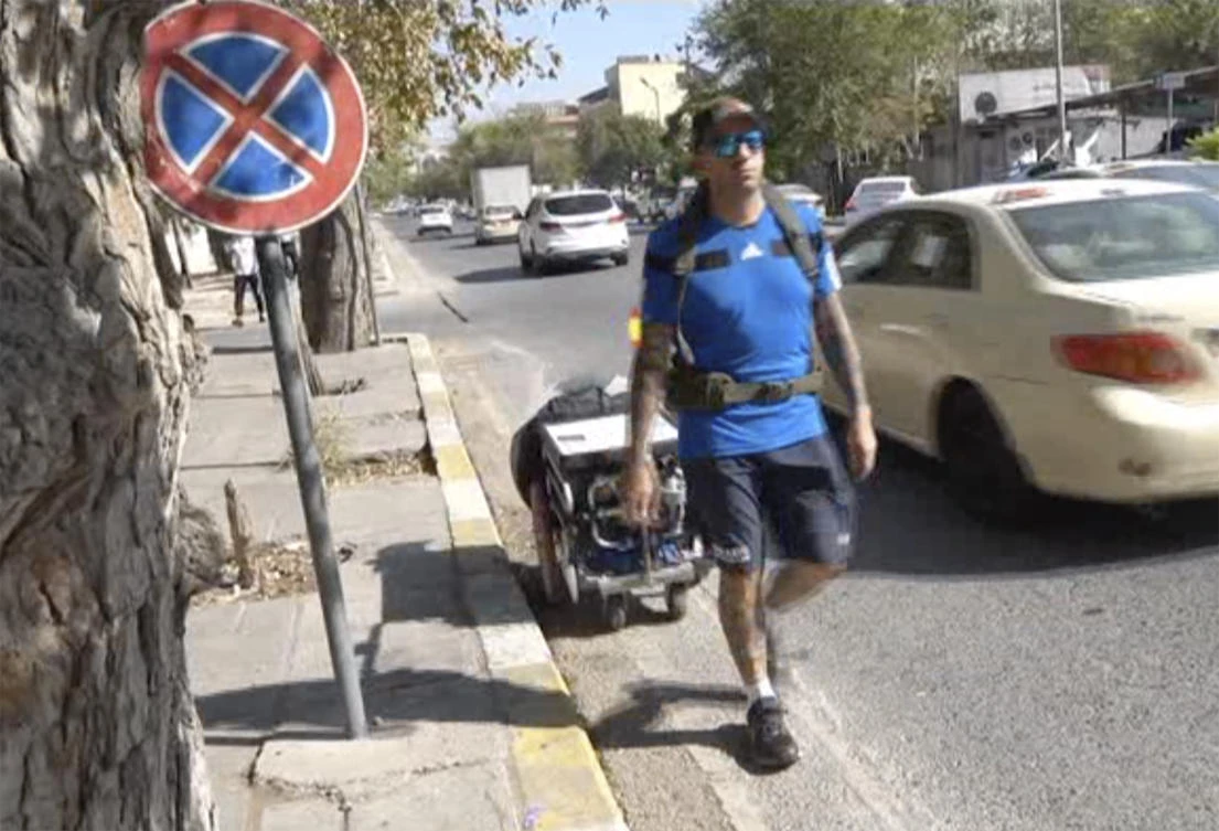 Spanish man trekking to World Cup reported missing in Iran