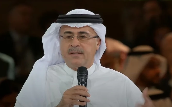 Aramco CEO Amin Nasser (Screenshot)