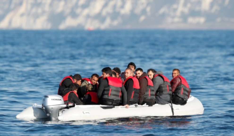 Claims have been made that 11 Albanians were flown out of the UK last week shortly after arriving in Britain on small boats. (Reuters/File)