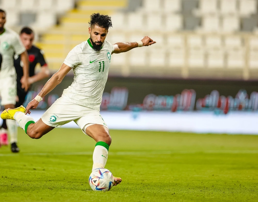 Saleh Al-Shehri scored a penalty. (Supplied)