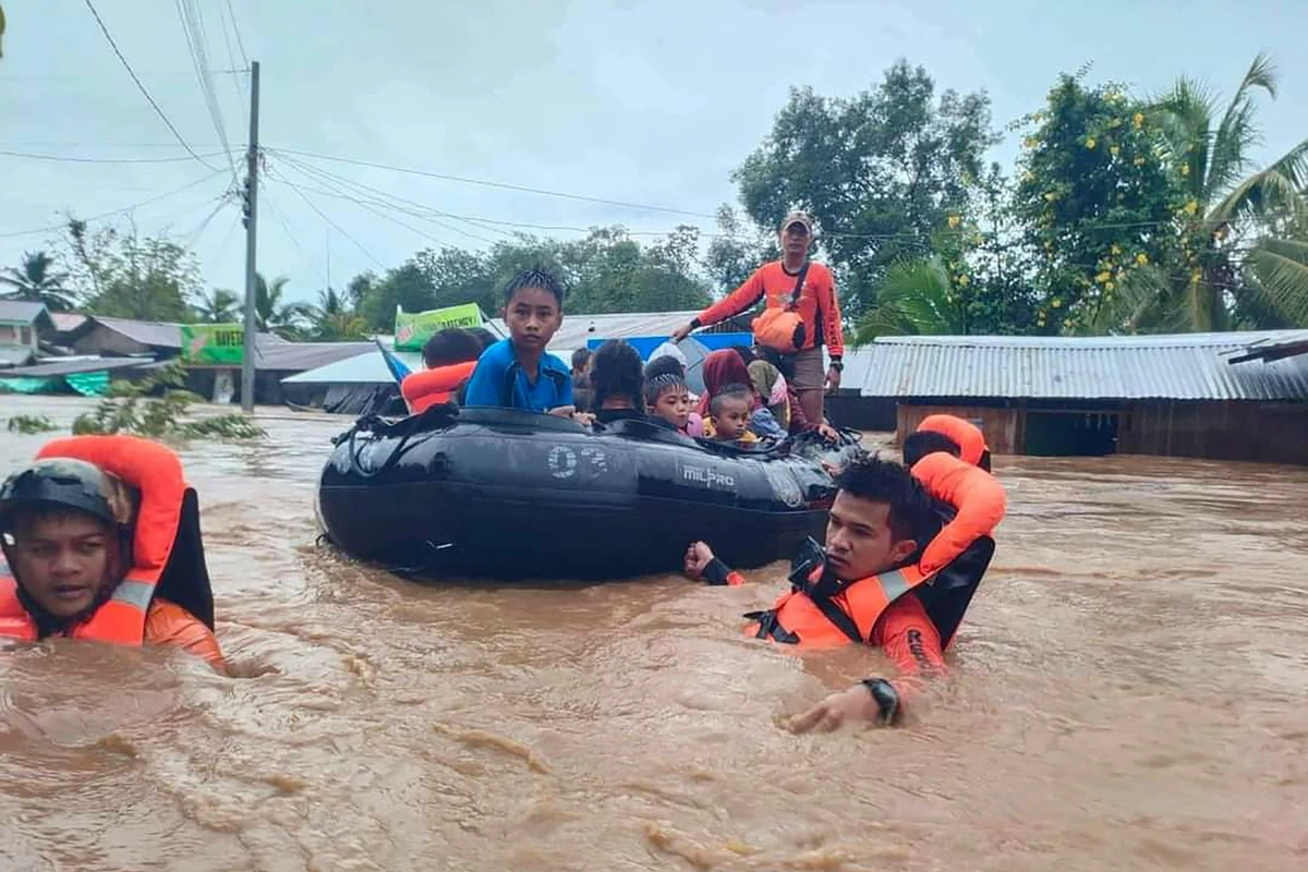 Floodwaters have receded in several areas, but Cotabato City remained almost entirely waterlogged. (AFP)